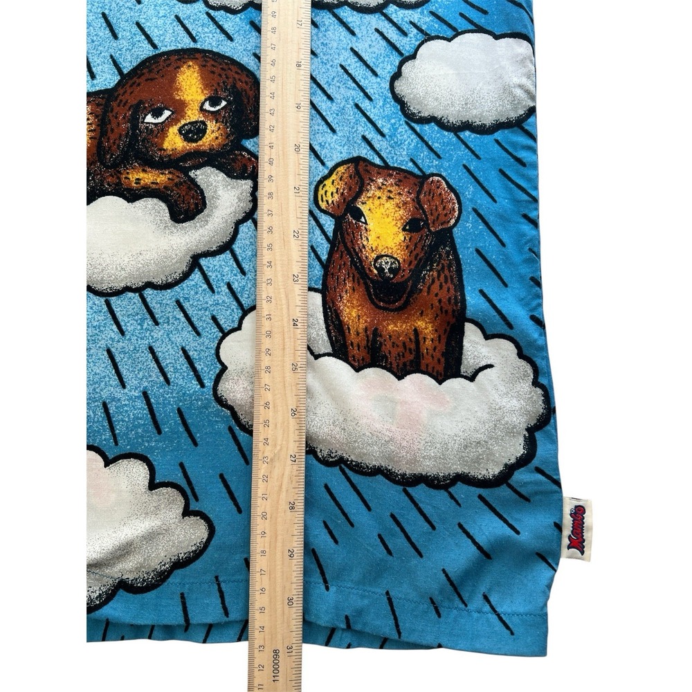 Mambo Loud Hawaiian Shirt Mens S Dog Puppy VTG Y2K 90s Festival by Reg Mombasaa - Picture 6 of 11